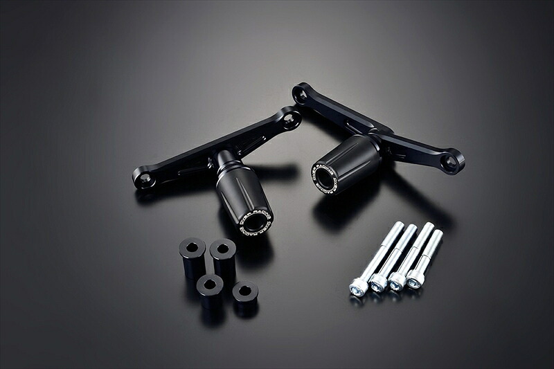 バイクパーツ OVER RACING(オーバーレーシング) エンジンスライダー BLK 59-453-02B 4539770133008