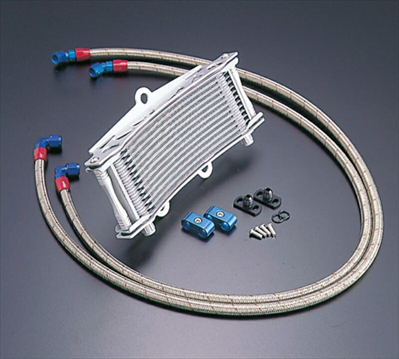 バイクパーツ 冷却系 アクティブ OILクーラーKIT サイド廻し ラウンド #6 9-13R ZEPHYR400/X AC14037813 4538792960241