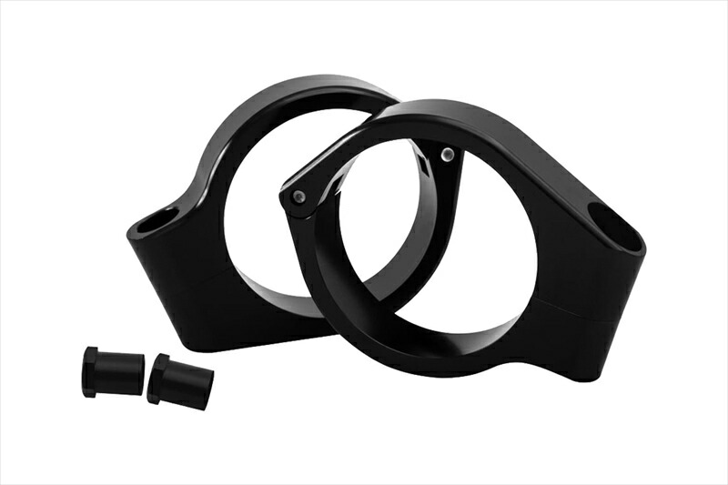 バイクパーツMOTONE CUSTOMS(モートーン) フロントウインカーステー 49mmフォーククランプ ブラック M10PXN049B4550646275950｜バイク用品はとやグループ2号店