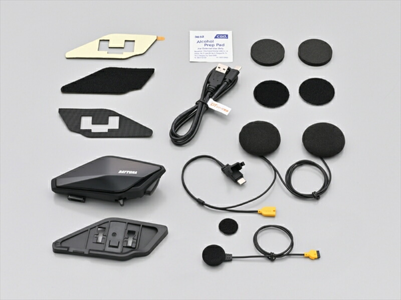 【5日前後で発送】バイクパーツ 電子機器類 デイトナ DT-02 ワイヤーマイクユニット 25031 4909449602287