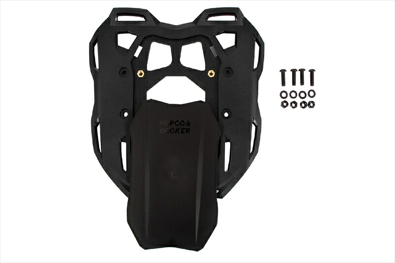 バイクパーツHEPCO&BECKER(ヘプコアンドベッカー) スマートラック ブラック6809518 01 014550646279590｜バイク用品はとやグループ2号店