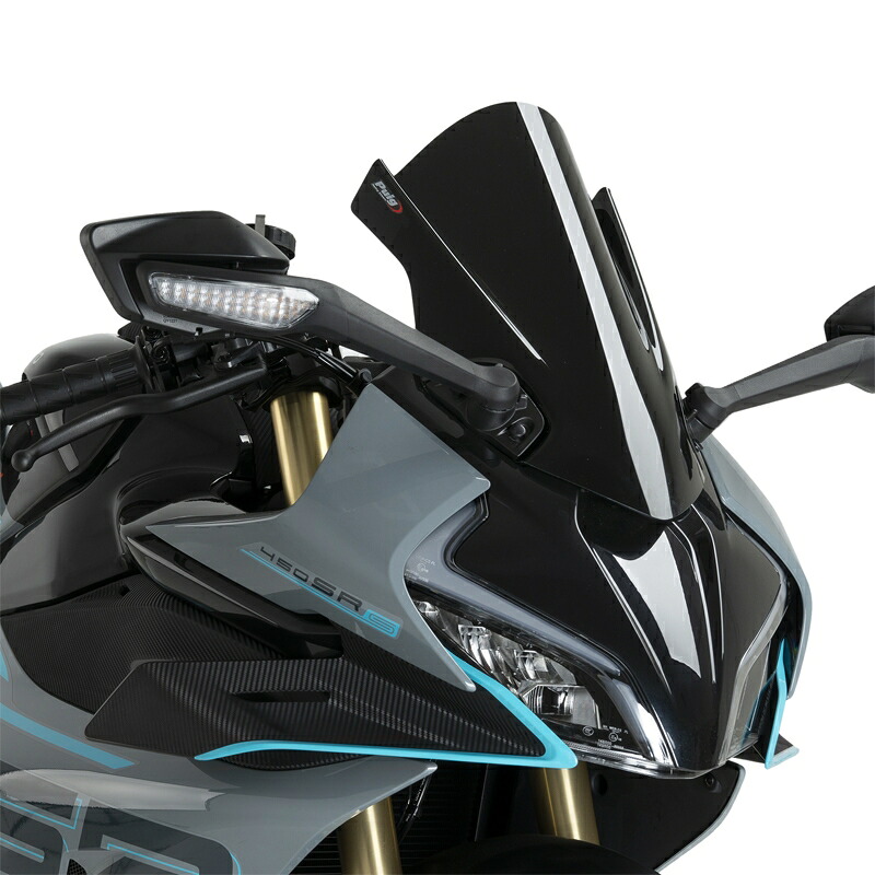 バイクパーツ 外装 PUIG(プーチ) レーシングスクリーン Z-RACING Black 22286N 4571414861946