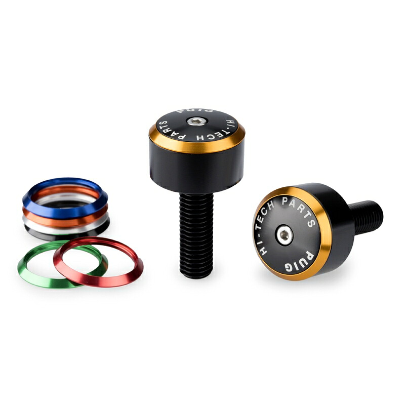 バイクパーツ PUIG(プーチ) バーエンド BALANCE Black 22280N 4571414862905