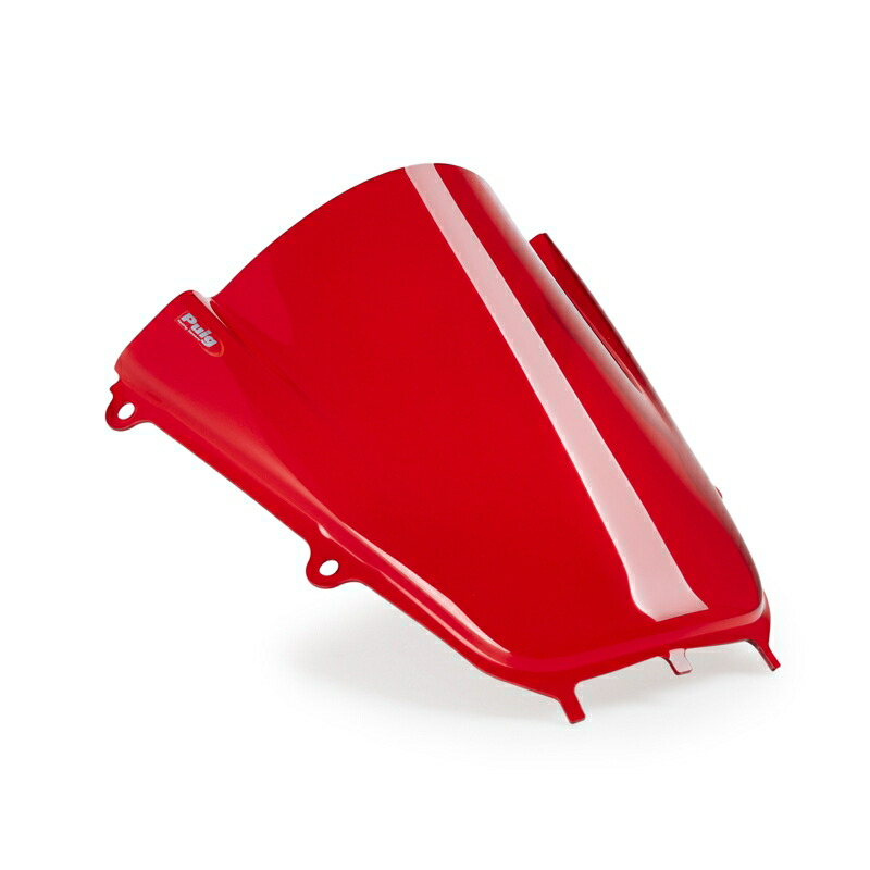 バイクパーツ 外装 PUIG(プーチ) レーシングスクリーン Z-RACING Red 22284R 4571414863407