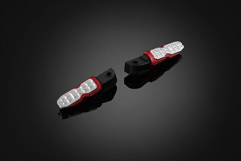 バイクパーツBIKERS(バイカーズ) リアフットレスト レッドY0260-RED4550255996499|バイク用品はとやグループ2号店