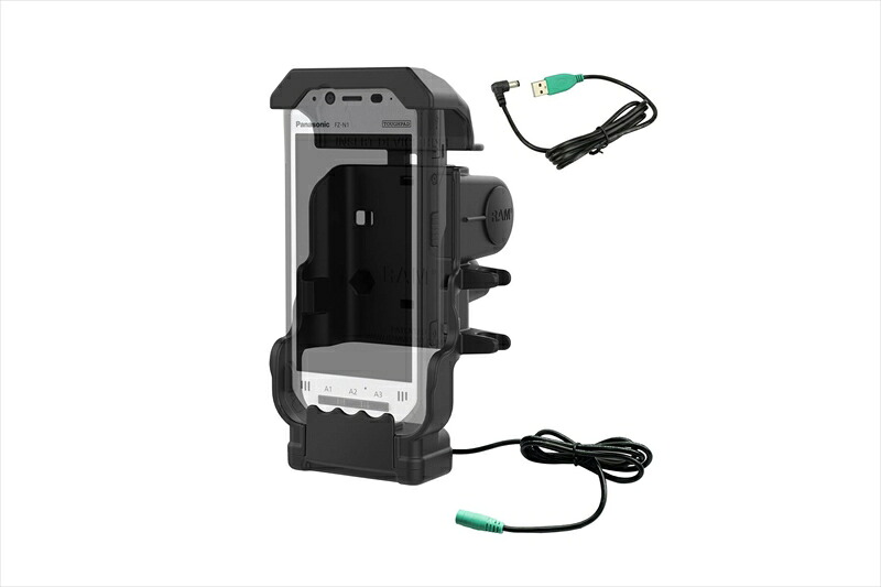 バイクパーツ 電子機器類 RAM MOUNTS(ラムマウント) GDSパワードック Panasonic FZ-N1/F1専用 ボール無 RAM-HOL-PAN11PU 4550255897888