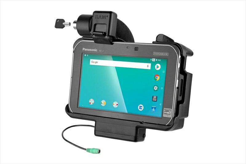 バイクパーツ 電子機器類 RAM MOUNTS(ラムマウント) GDSパワードック Panasonic FZ-S1/L1専用 キーロック付 ボール無 RAM-HOL-PAN15PKLU 4550255897949