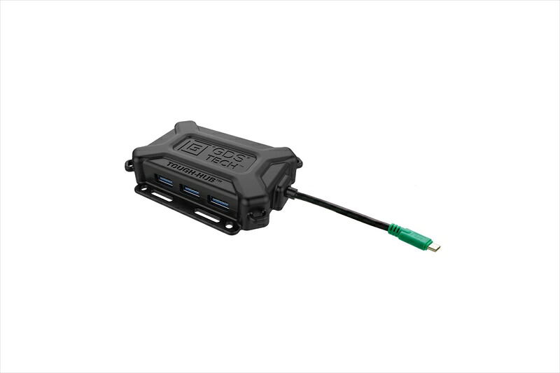 バイクパーツ 電子機器類 RAM MOUNTS(ラムマウント) GDS タフハブポート USB TypeC給電 RAM-GDS-HUB-TYPEC01A 4550255902872