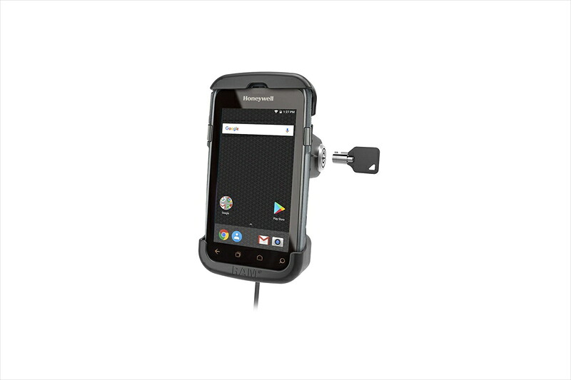 バイクパーツ 電子機器類 RAM MOUNTS(ラムマウント) GDSパワードック Honeywell CT50/60専用 キーロック付 ボール無 RAM-HOL-HON7KLU 4550255903589