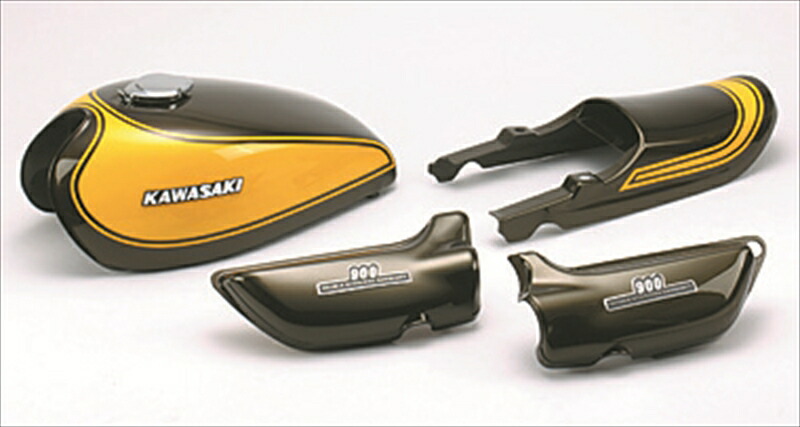 バイクパーツ 外装 PMC(ピーエムシー) サイドカバー R イエローボール 82-36022 4589641299241
