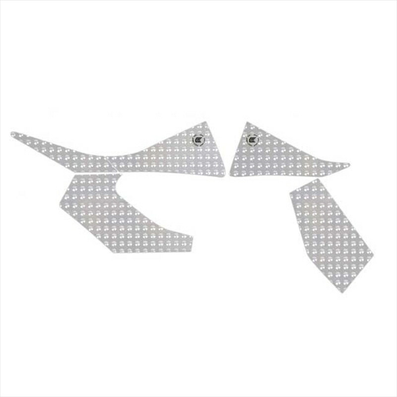 バイクパーツ 外装 R&G(アールアンドジー) Eazi-Grip Tank Grips:EVO:CLEAR RG-EVO520CL 4573619294352