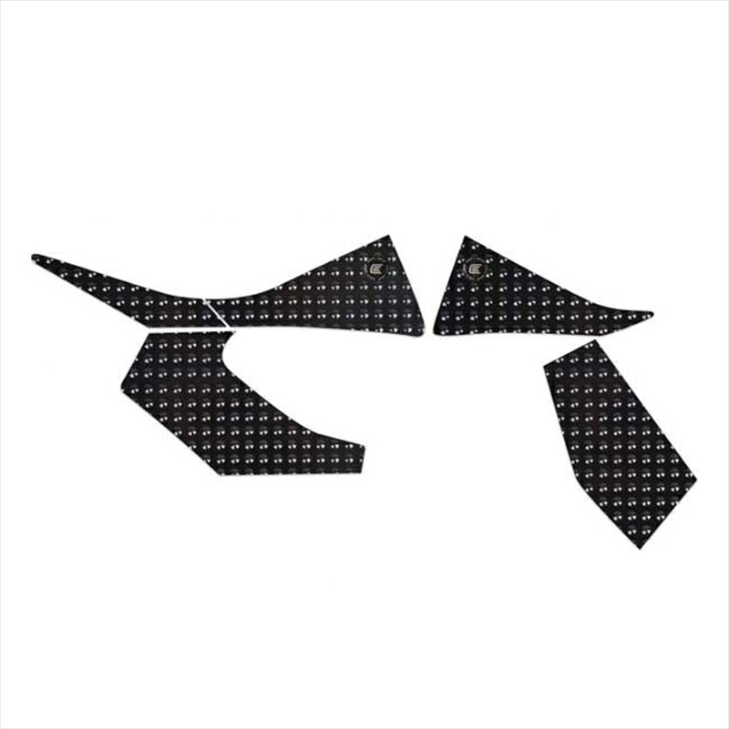 バイクパーツ 外装 R&G(アールアンドジー) Eazi-Grip Tank Grips:EVO:BLACK COLOR RG-EVO521BL 4573619294369