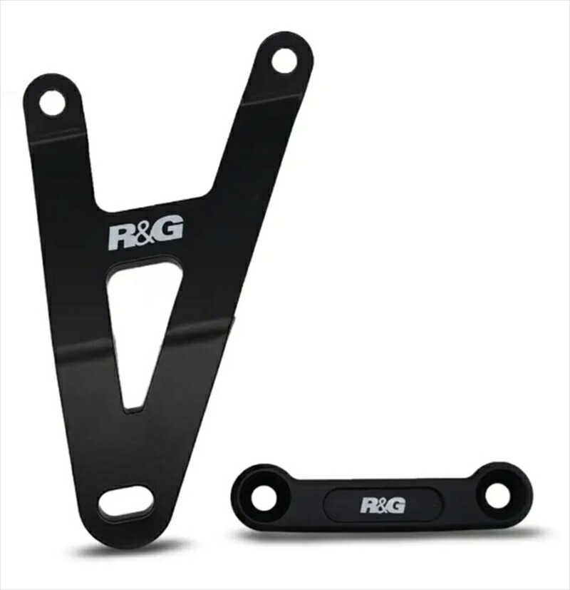 バイクパーツ R&G(アールアンドジー) Exhaust Hanger＆Blanking Plate kit:BLACK RG-EH0120BKA 4573619303610