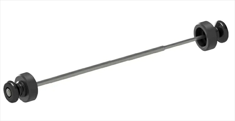 バイクパーツ 外装R&G(アールアンドジー) リアスピンドルスライダー:ブラックRG-SS0070BK4573619308431｜バイク用品はとやグループ2号店