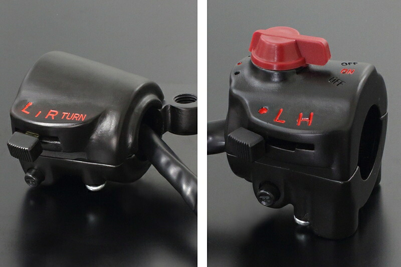 バイクパーツ 電装系 PMC(ピーエムシー) STDハンドルスイッチ 左側 146-4042 4589641229101