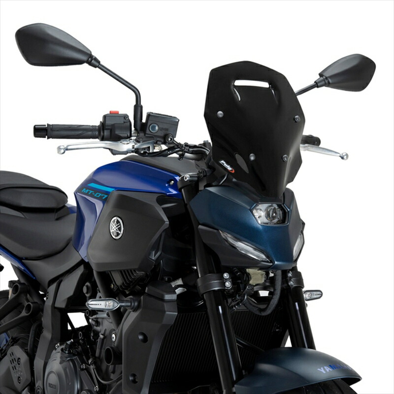 バイクパーツ 外装 PUIG(プーチ) ニュージェネレーションNKスクリーンTOURING Black 22413N 4571414864138