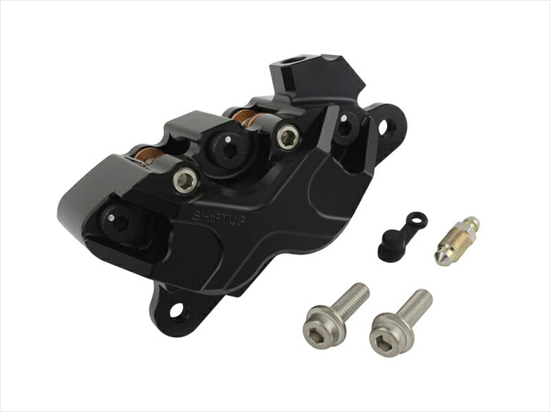バイクパーツ シフトアップ ビレット4podsキャリパーブラック モンキー125 19-25 JB02/03/05 DAX125 23-25 JB04/06 290255-06 4580425075570