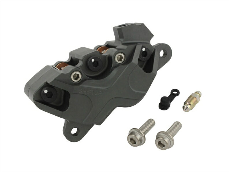 バイクパーツ シフトアップ ビレット4podsキャリパー スモークガンメタ モンキー125 19-25 JB02/03/05 DAX125 23-25 JB04/06 290255-29 4580425075594