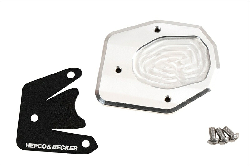 バイクパーツHEPCO&BECKER(ヘプコアンドベッカー) サイドスタンド エンラージメント42116546 00 914550646312570｜バイク用品はとやグループ2号店