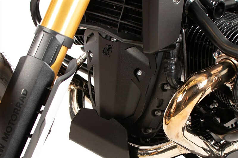 バイクパーツ HEPCO&BECKER(ヘプコアンドベッカー) エンジンガード追加プレート ブラック 42266546 00 01 4550646313676