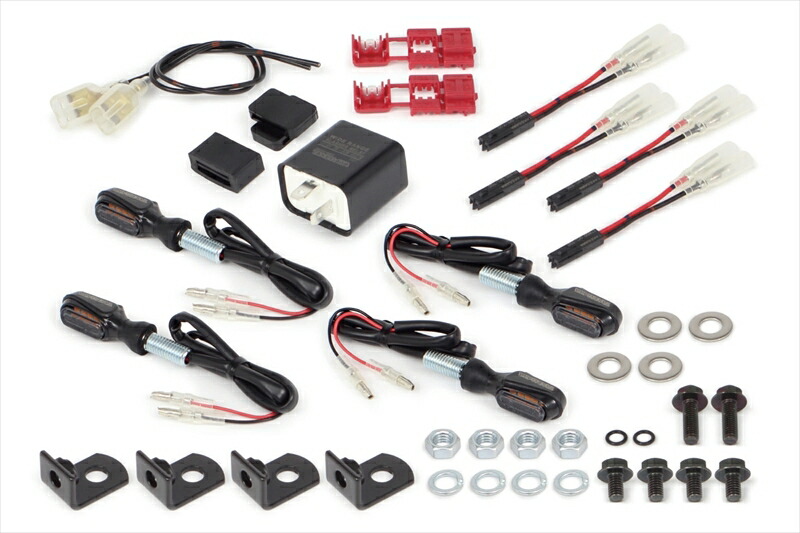 バイクパーツSP TAKEGAWA(SP武川) ストリームラインミニLEDウインカー スモーク 05-08-07154514162849910｜バイク用品はとやグループ2号店