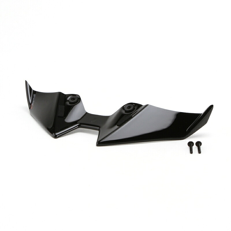 バイクパーツ PUIG(プーチ) フロントダウンフォースネイキッドスポイラー Black 22446N 4571414863582