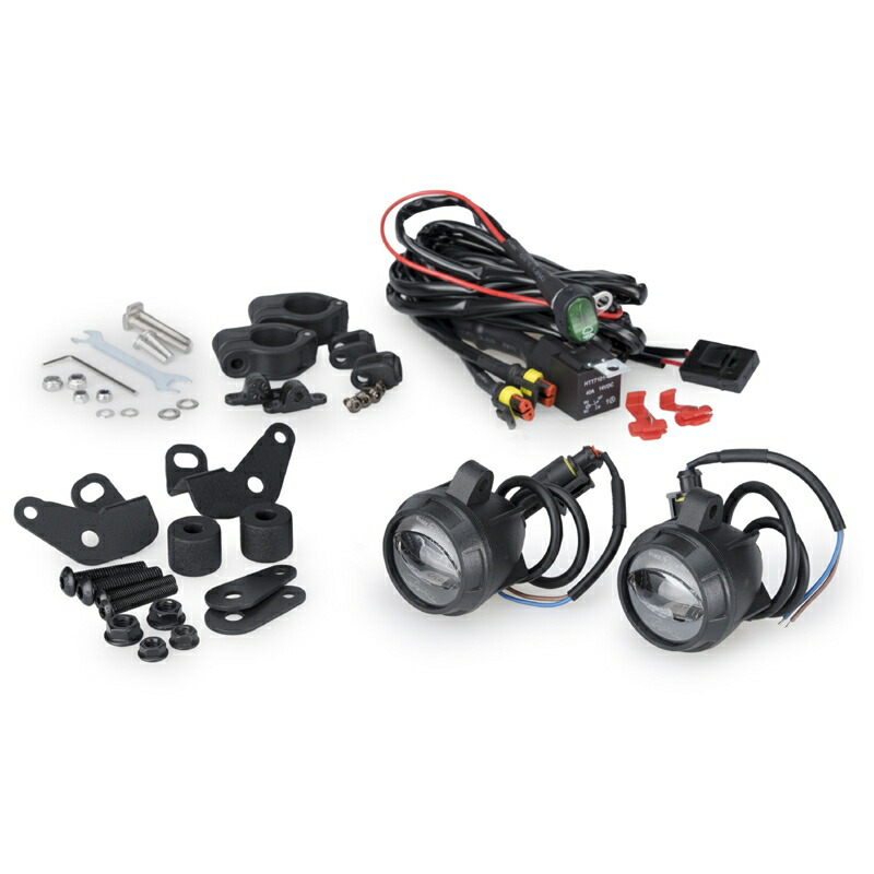 バイクパーツ 電装系 PUIG(プーチ) フォグランプ 2.0 Black 22153N 4571414864381