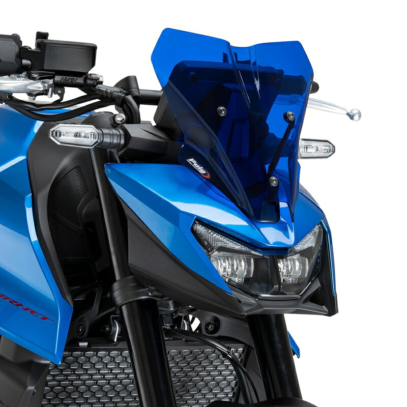 バイクパーツ PUIG(プーチ) ニュージェネレーションNKスクリーンSPORT Blue 22423A 4571414865326