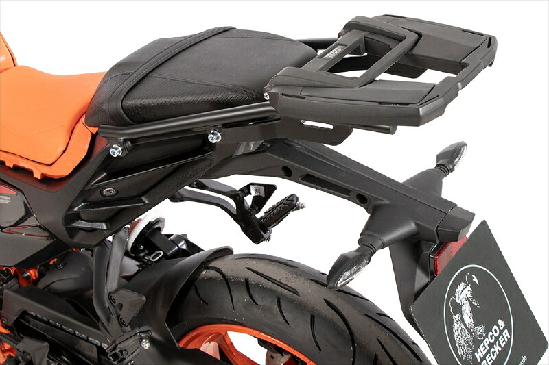 バイクパーツHEPCO&BECKER(ヘプコアンドベッカー) トップケースキャリア イージーラック ブラック6617672 01 014550646321220|バイク用品はとやグループ2号店
