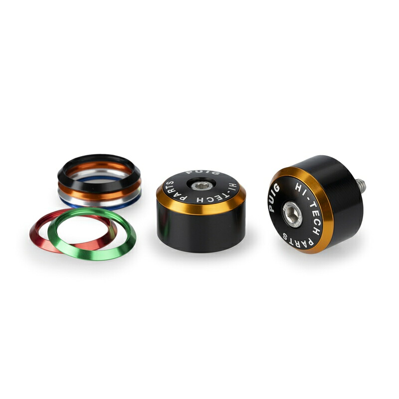 バイクパーツPUIG(プーチ) バーエンド BALANCE Black22289N4571414863650|バイク用品はとやグループ2号店