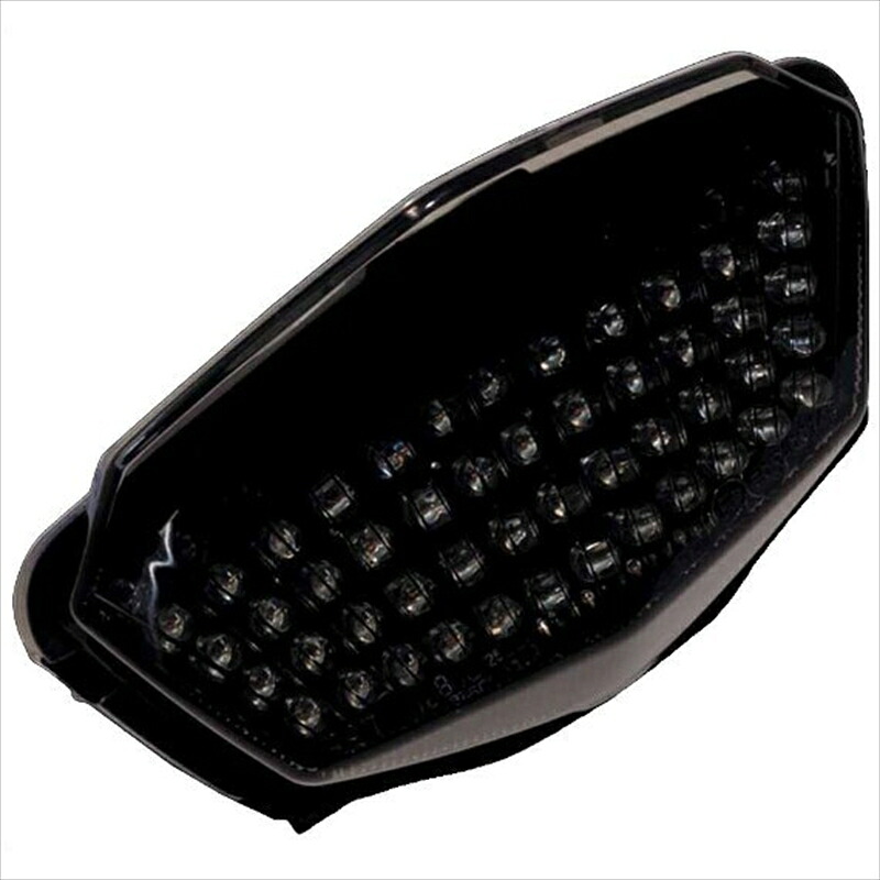 バイクパーツ 電装系 Valenti Moto(ヴァレンティモト) ジュエルLEDテールランプ スモーク MTK-0825R-SC 4580277393860