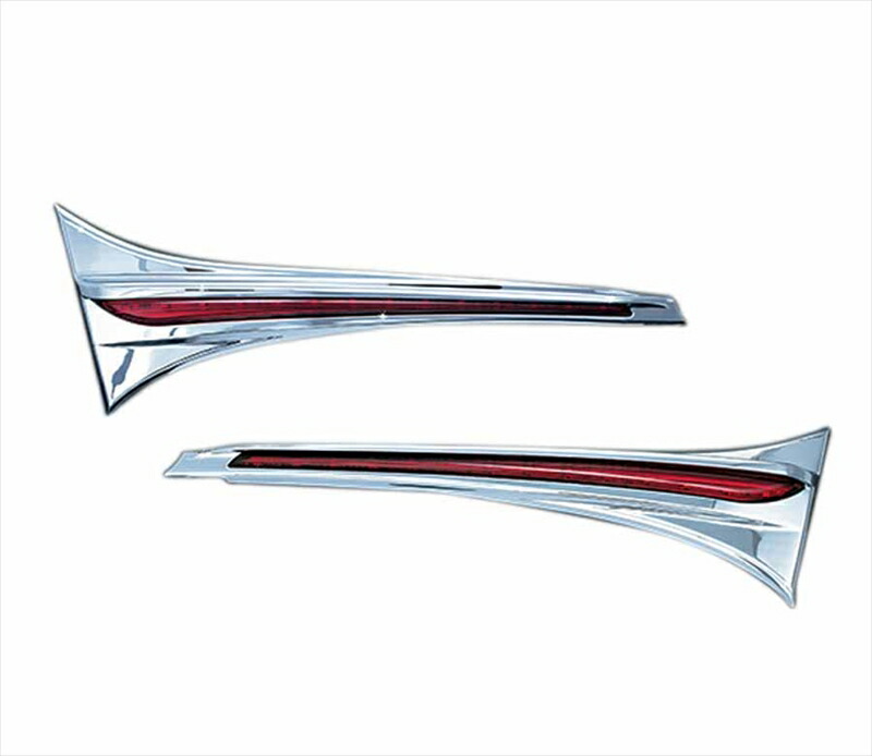 バイクパーツ 外装 KURYAKYN(クリアキン) トランクアクセントスウープ T14-KUR3233 4548916276363