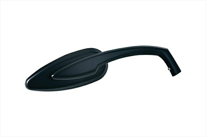 バイクパーツ ハンドル KURYAKYN(クリアキン) ティアドロップミラーサテンブラック 1ペア T14-KUR1708 4548916457533