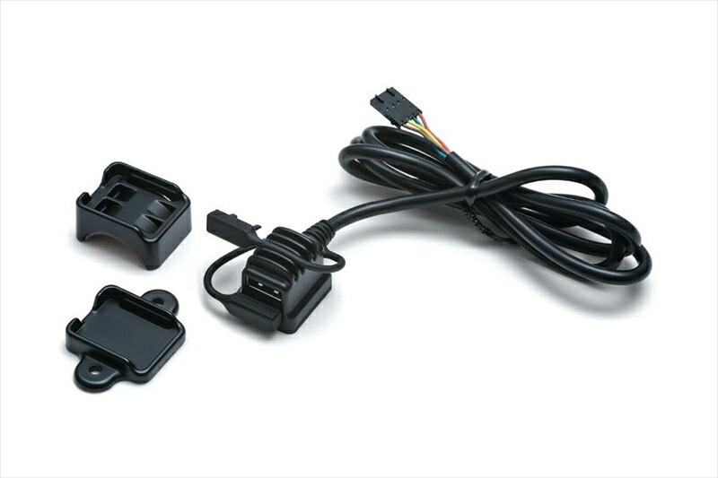 バイクパーツ 電装系 KURYAKYN(クリアキン) USB パワーソース S.BLK T14-KUR1703 4549950228264 12,419円