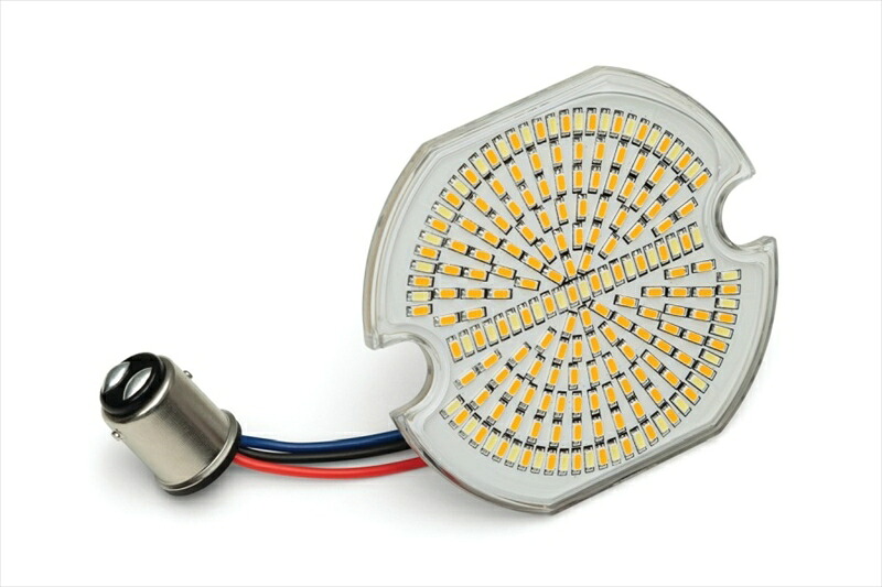 バイクパーツ 電装系 KURYAKYN(クリアキン) フロントウインカーLEDコンバート 白/橙 T14-KUR2933 4550255440763