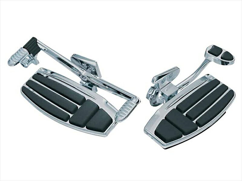 バイクパーツ ステップKURYAKYN(クリアキン) ドライバーフロアボードキット 1ペアT14-KUR40384548916217427|バイク用品はとやグループ2号店