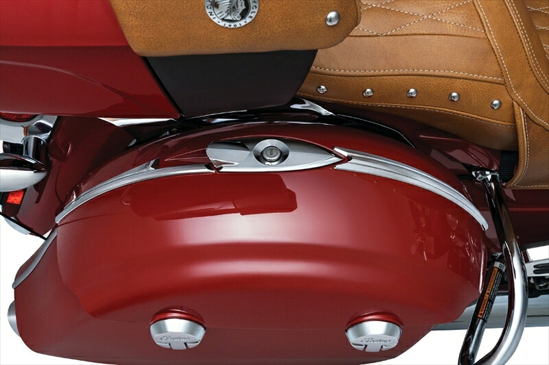 バイクパーツ KURYAKYN(クリアキン) サドルバック トップトリム クローム セットT14-KUR56704548916506378|バイク用品はとやグループ2号店