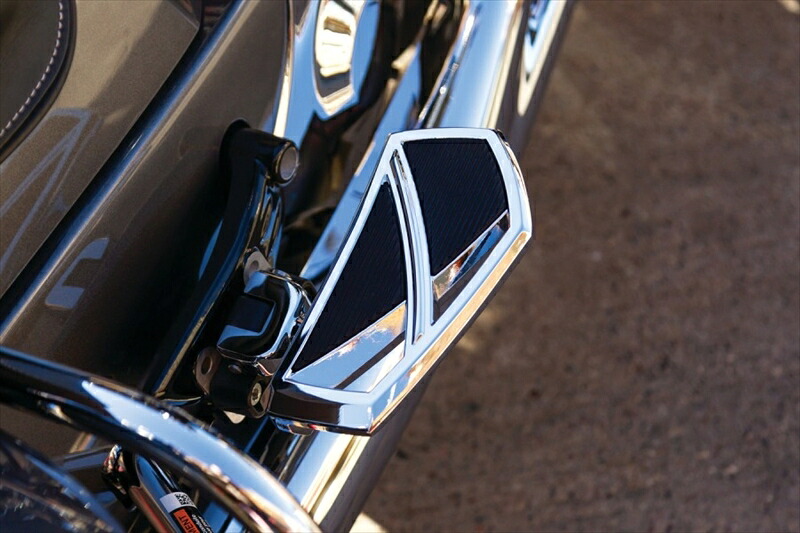 バイクパーツ ステップ KURYAKYN(クリアキン) ファントムミニボード CHR T14-KUR5772 4550255073190