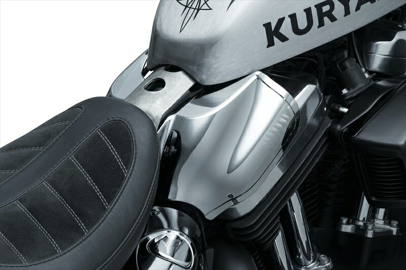 バイクパーツ 外装 KURYAKYN(クリアキン) リフレクティブ サドルヒートシールド SMK T14-KUR5788 4550255073268