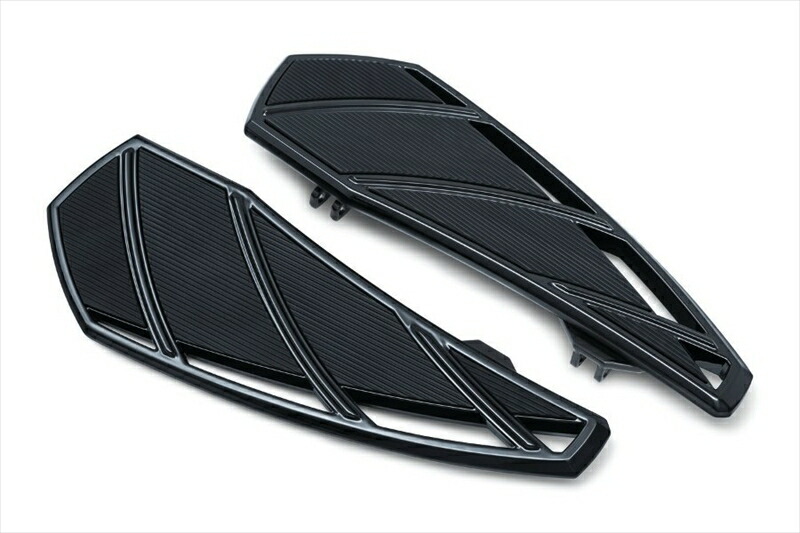 バイクパーツ ステップ KURYAKYN(クリアキン) ファントムドライバー フロアボードBLK T14-KUR5793 4550255324391