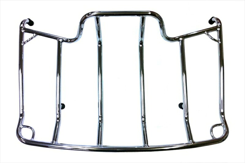 バイクパーツ KURYAKYN(クリアキン) ラッゲージラック クロームT14-KUR71394548916219148|バイク用品はとやグループ2号店