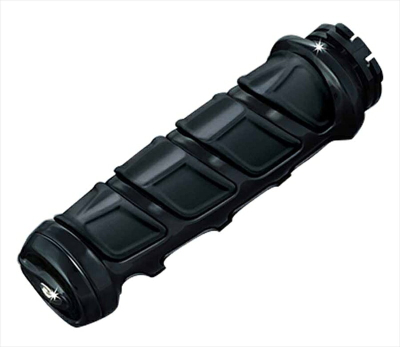 バイクパーツ ハンドルKURYAKYN(クリアキン) KINETICグリップ ブラック 1ペアT14-KUR63764548916389179｜バイク用品はとやグループ2号店