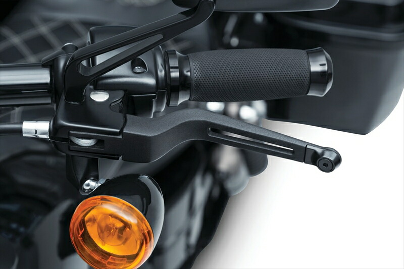 バイクパーツ ハンドル KURYAKYN(クリアキン) デリンジャーレバー S.BLK T14-KUR6682 4550255140977