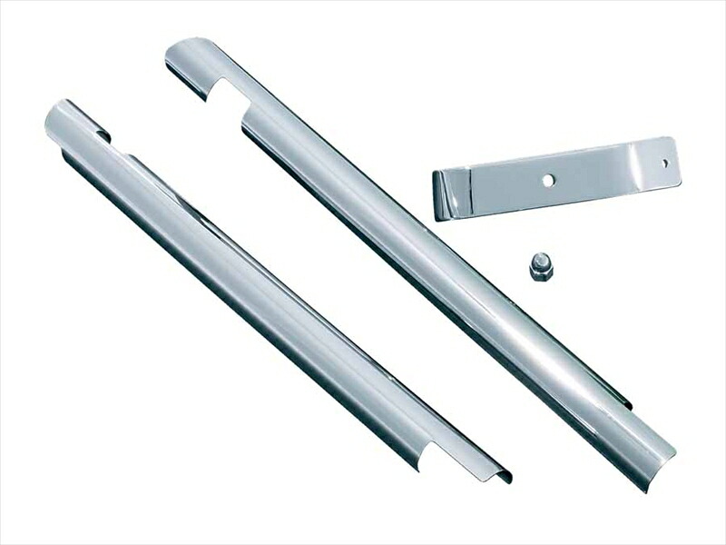 バイクパーツ 外装 KURYAKYN(クリアキン) ダウンチューブカバー クローム 1set T14-KUR7853 4548916219865
