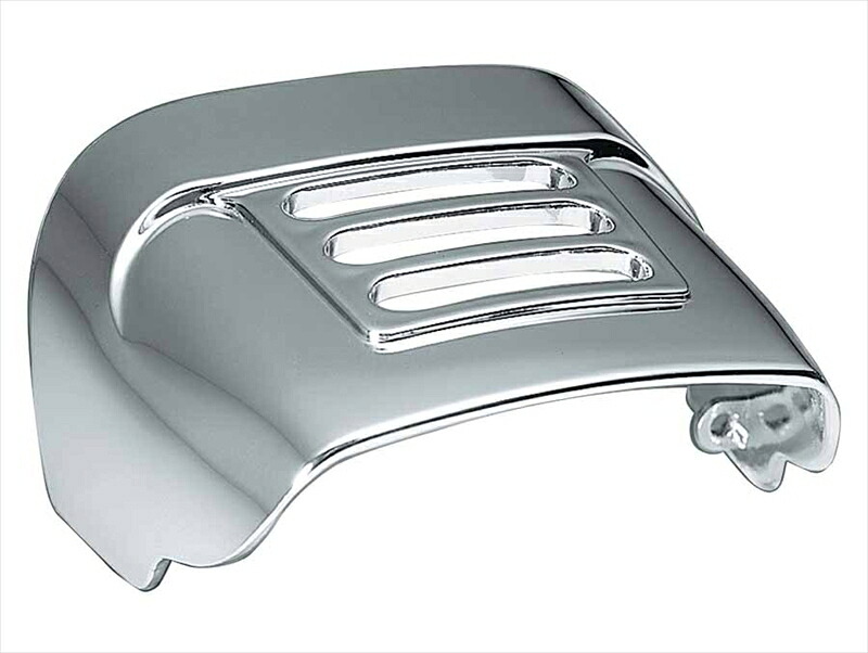 バイクパーツ 電装系 KURYAKYN(クリアキン) スロッティッドテールライトカバー クローム T14-KUR8130 4548916220106