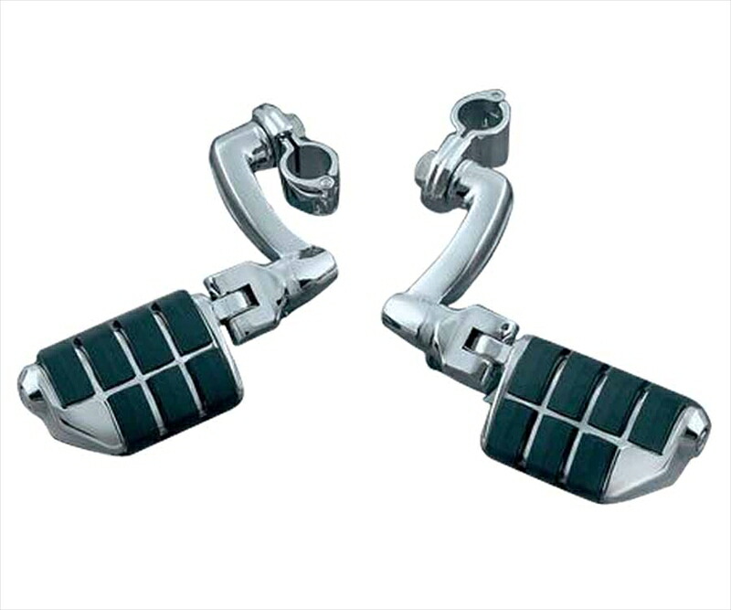 バイクパーツ ステップKURYAKYN(クリアキン) ロングホーン オフセット DUALLY ISOT14-KUR79804548916269389｜バイク用品はとやグループ2号店 27,697円