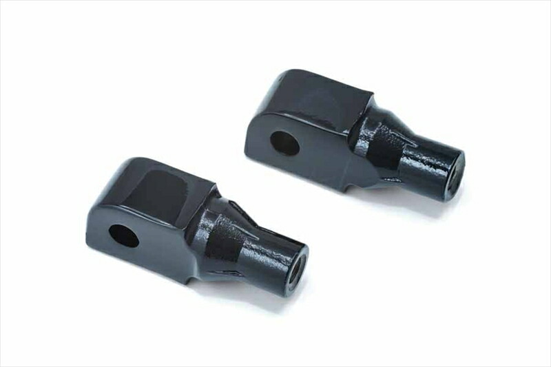 バイクパーツ ステップ KURYAKYN(クリアキン) テーパーペグアダプター BLK T14-KUR8866 4549950296157