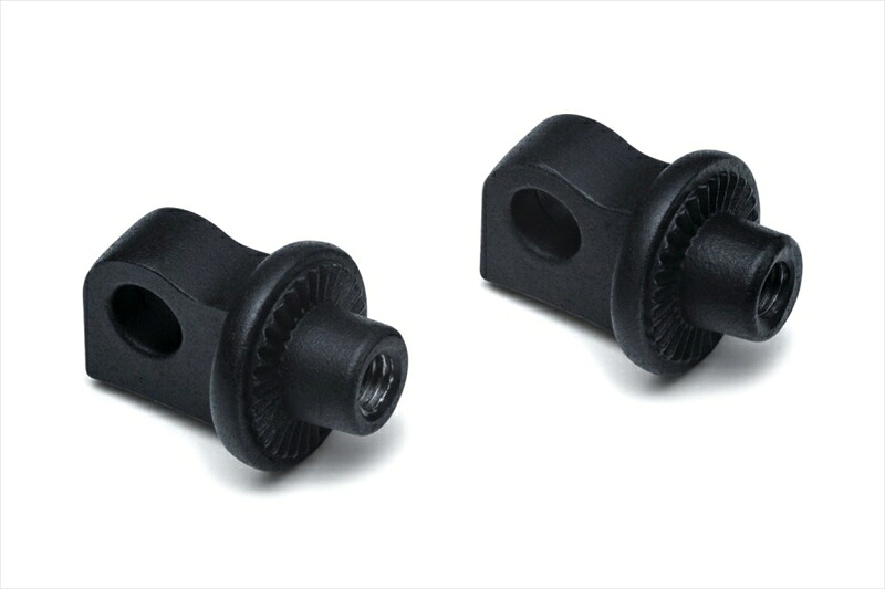 バイクパーツ ステップ KURYAKYN(クリアキン) スプライン ペグアダプター BLK T14-KUR8898 4549950582502