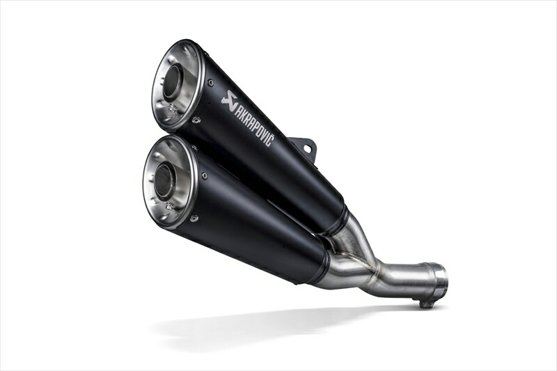 バイクパーツ AKRAPOVIC(アクラポビッチ) B級品 スリップオンライン ステン ブラック B_S-D8SO6-ISSSBL 4550646343505