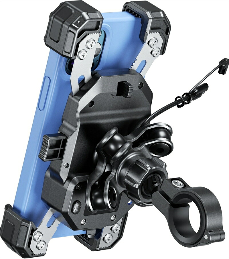 バイクパーツ kaedear(カエディア) クイックホールドII QI USB KDR-M11APJ 4573614030757